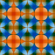 Seamless geometric vintage background