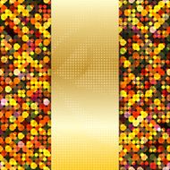 Abstract bright card or invitation template