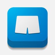 square button trunks N9