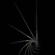Digital Fractal on Black N71