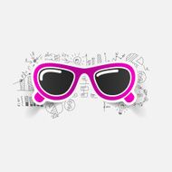 Drawing business formulas sunglasses N17