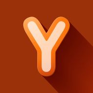 Volume icons alphabet Y N5