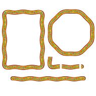 Cartoon separator and frame