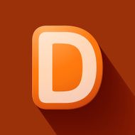 Volume icons alphabet D N3