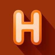 Volume icons alphabet H N4