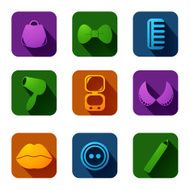 Volume icons set fashion N10