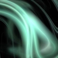 Digital Fractal on Black N126