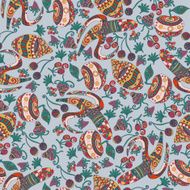 Abstract Background with Fruits