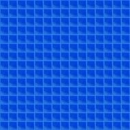 Blue Pattern Tetrahedral Mosaic