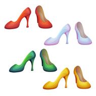 Vector set of shoes N3