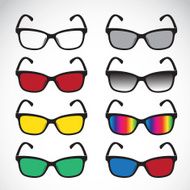 Vector group of an Glasses