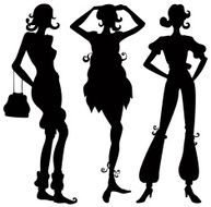 silhouette models