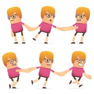 set of dude character in different poses N14