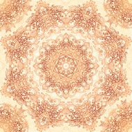 Ornate vintage seamless pattern in mehndi style N30