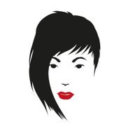 Fashion silhouette woman style vector illustration N2