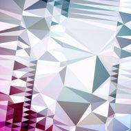 Stylish Geometric Futuristic Glitch Art Retro Polygon Abstract Vector Background