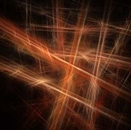Digital Fractal on Black N186