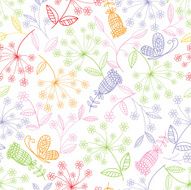 Floral Pattern N202