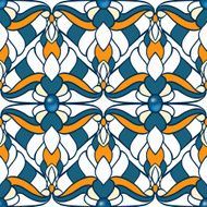 Abstract multicolored seamless pattern