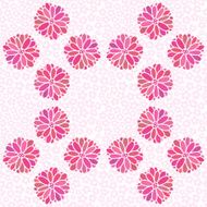 Seamless color decorative flower pattern N9