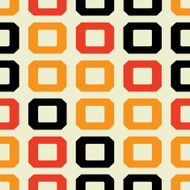 Seamless retro geometric pattern
