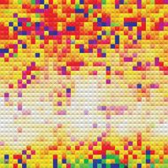 abstract colorful mosaic check pattern background N2