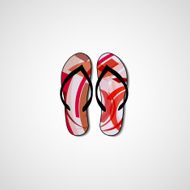 Abstract illustration on flip flops N15
