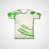 Abstract illustration on t-shirt N7