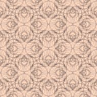 Seamless pink whirlpool cobweb pattern