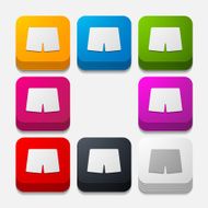square button trunks N13