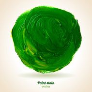 Green painted background