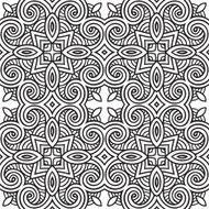 decorative modern geometric seamless pattern N11