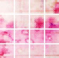 abstract pink triangle pattern background