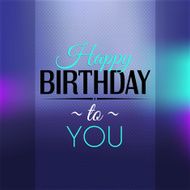 Birthday card in bright colors N3
