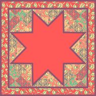 Vector Quilt Abstract Seamless Pattern