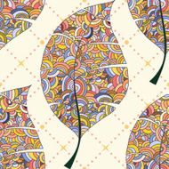 Leaf Seamless pattern N3