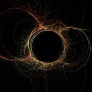Digital Fractal on Black N790