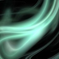 Digital Fractal on Black N796