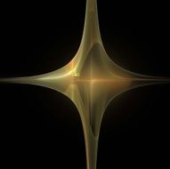 Digital Fractal on Black N801