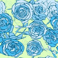 Seamless roses N4