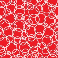 monochrome geometric ornament seamless pattern