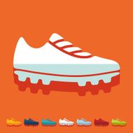 Flat design sneakers N11