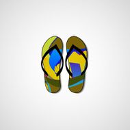 Abstract illustration on flip flops N20