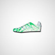 Abstract illustration on sneakers N20