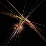 Digital Fractal on Black N860