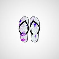 Abstract illustration on flip flops N21