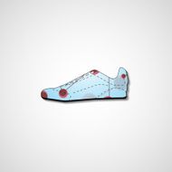 Abstract illustration on sneakers N21