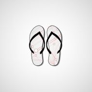 Abstract illustration on flip flops N24