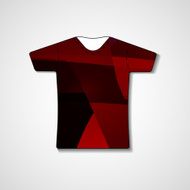 Abstract illustration on t-shirt N13