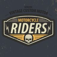 vintage riders typographic for t-shirt design tee graphic vector